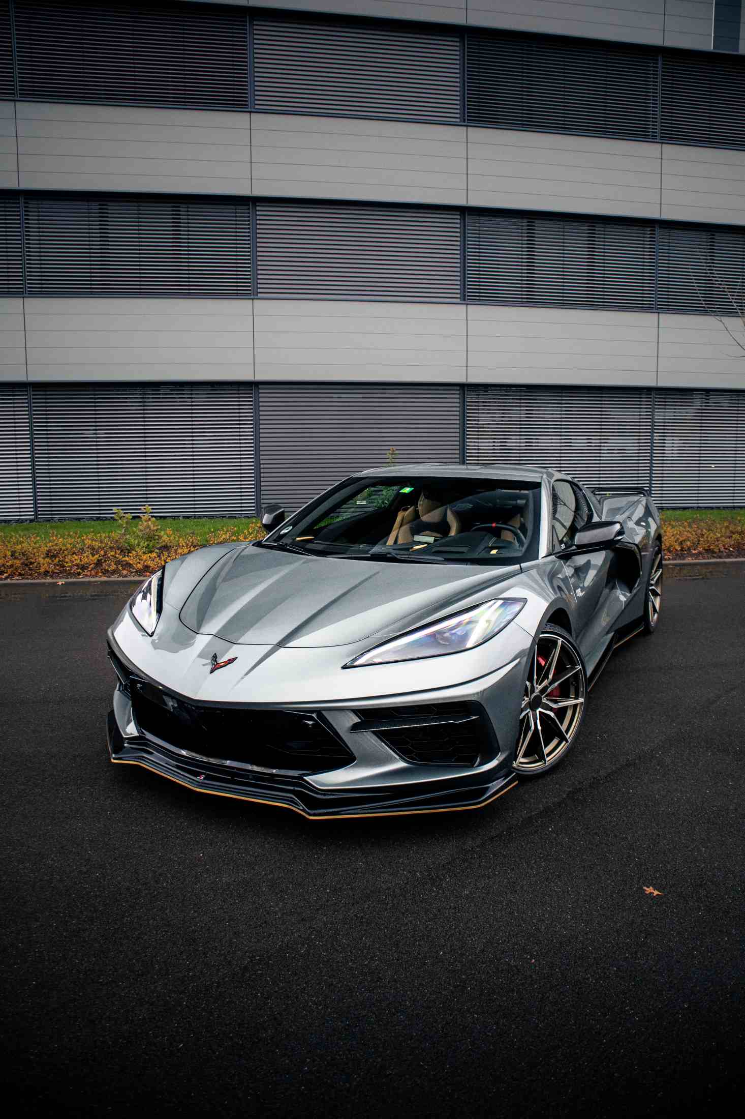 Corvette C8 Stingray im Showroom